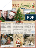 Hensen Christmas Newsletter 2013