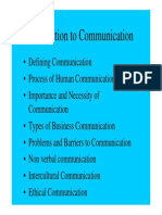 Lecture 1 Intro To Communication