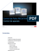 06 - 01-P660 - REC670 - REC650 - Apparatus - Control (Español)