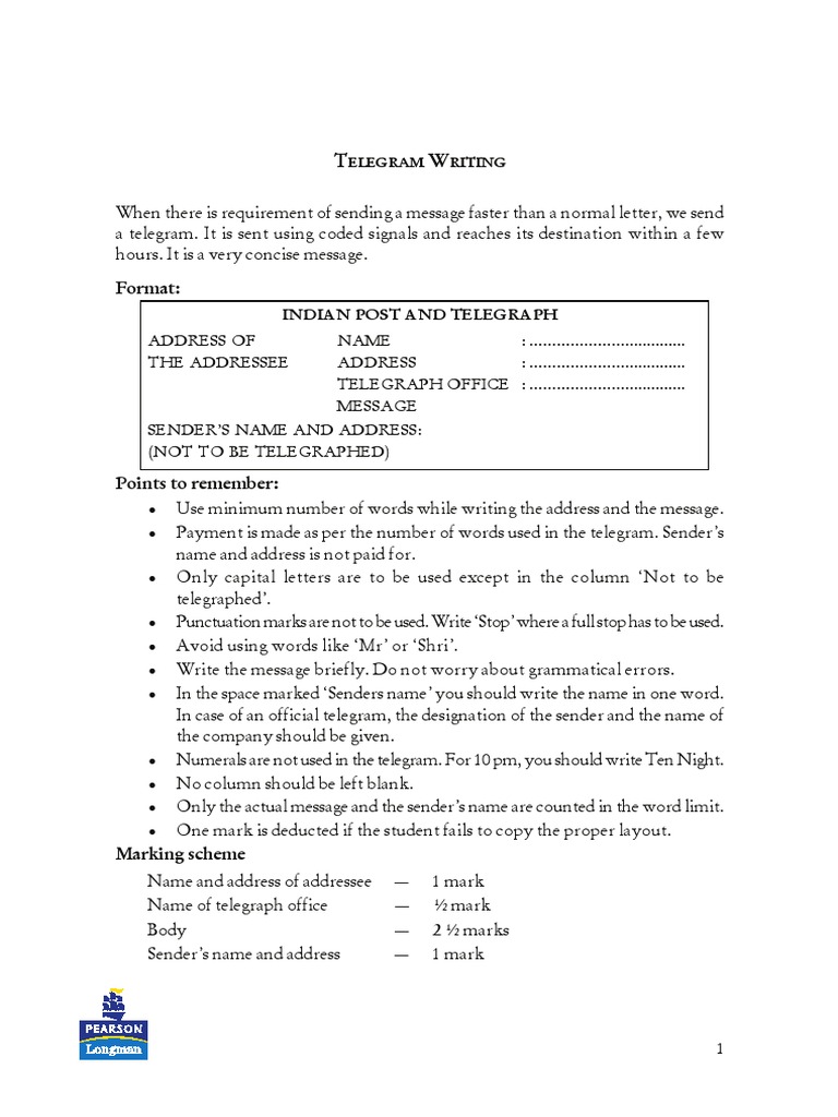 Telegram writing[1].pdf Telegraphy Ellipsis