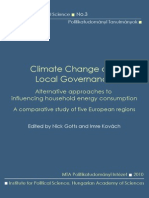 Climate Change and Local Governance