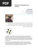 Política de Transparencia de Colnodo