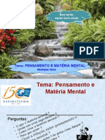 Pensamento e Matéria Mental Reduzida