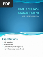 Time and Task Management