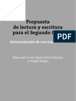 Propuesta de Lectura y Escritura para El Segundo Ciclo