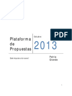 Plataforma Ciudadana y de Gobierno v3-1