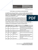 Taller Sobre La Plataforma de Interoperabilidad Del Estado Peruano