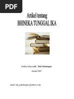 Download BHINNEKA TUNGGAL IKA by edy pekalongan SN19140774 doc pdf
