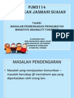 PJM3114 Masalah Pendengaran & Penglihatan