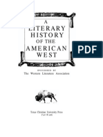 A Literary History of The American West