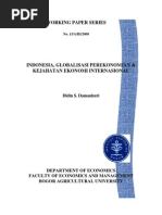 Indonesia, Globalisasi Perekonomian & Kejahatan Ekonomi Internasional