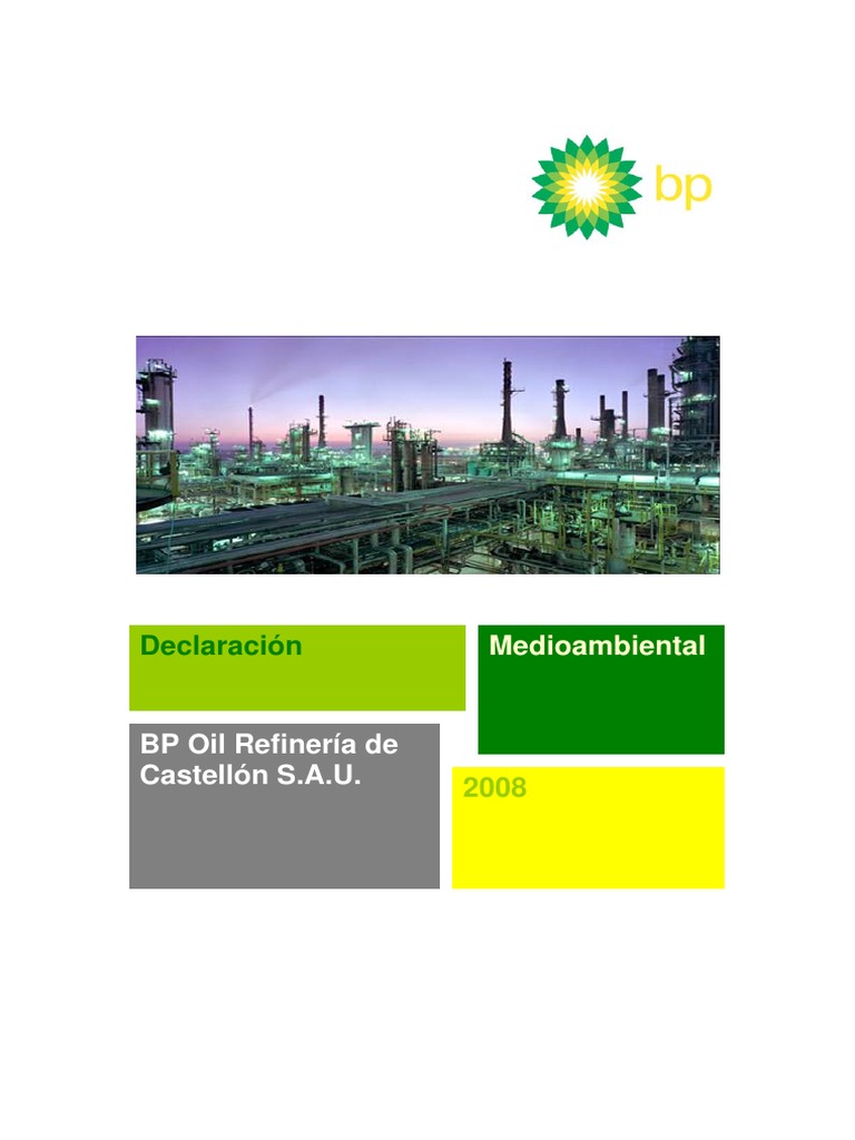 23 2 Es Bp Castellon 08 Oil Refinery Waste