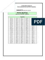 Gabarito - PG DF PDF