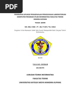 Download PENERAPAN APLIKASI PENJADWALAN PENGGUNAAN LABORATORIUM KOMPUpdf by Marianus Keleng SN191432634 doc pdf