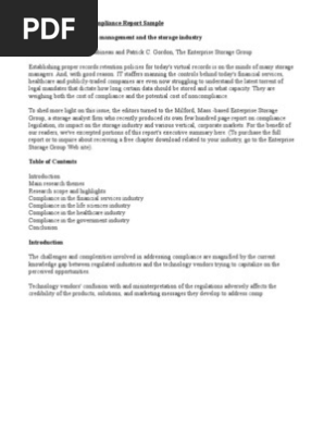 Compliance Report Full
