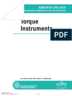 ASME B107.300-2010 Torque Instruments