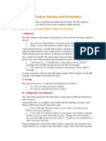 Radio Link Failure Process and Parameters