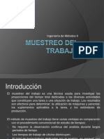 Muestreo Del Trabajo