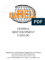 LeFiell Beef Catalog