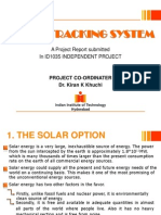 Solar Tracking System Project Report