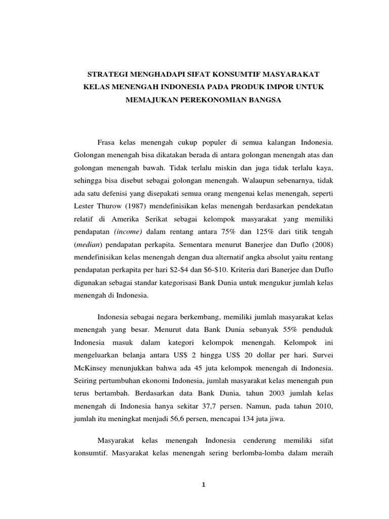 Contoh Esai PDF | PDF