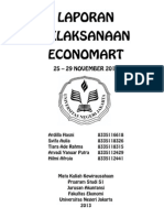 LAPORAN PELAKSANAAN ECONOMART - Jurusan Akuntansi Fakultas Ekonomi Universitas Negeri Jakarta 2013