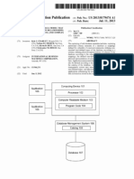 United States: (12) Patent Application Publication (10) Pub. No.: US 2013/0179474 A1