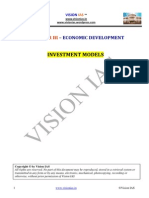 178a338c Investment Models Economic Development Www.visionias.in