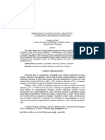 Problematica Psihologică A Recidivei