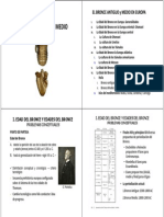 Tema 10 La Edad Del Bronce en Europa