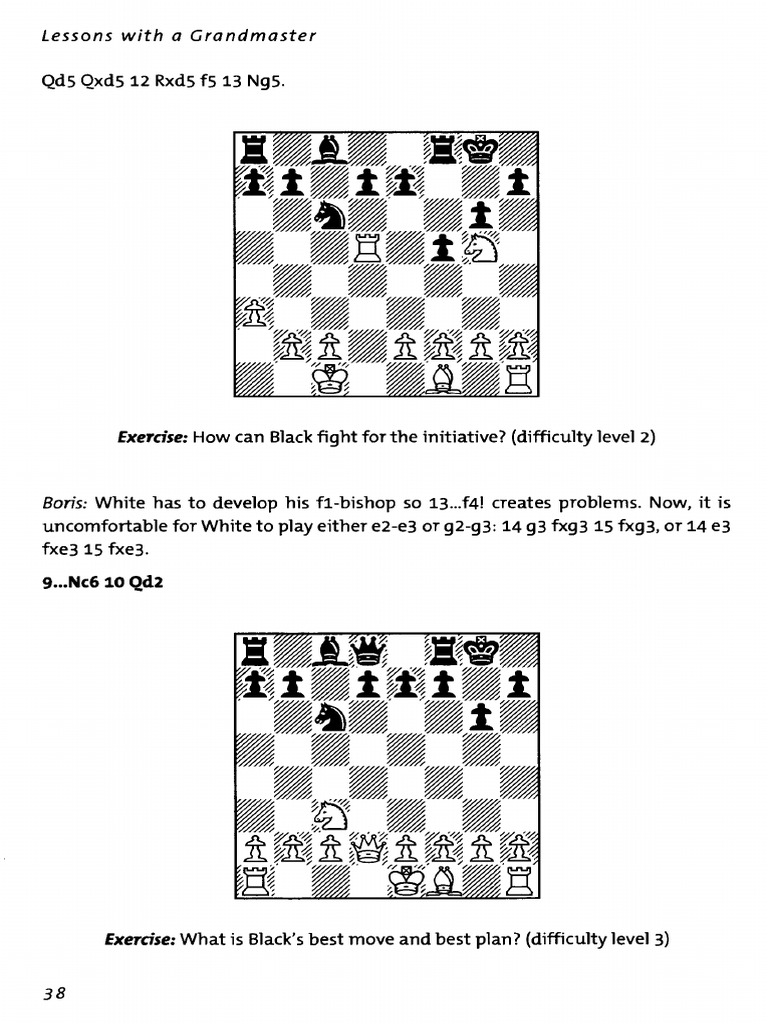 Lessons With A Grandmaster-2 of 8 | PDF