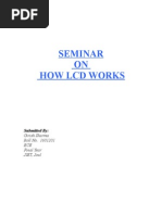 Download Seminar on Lcd by manish_118 SN19147763 doc pdf