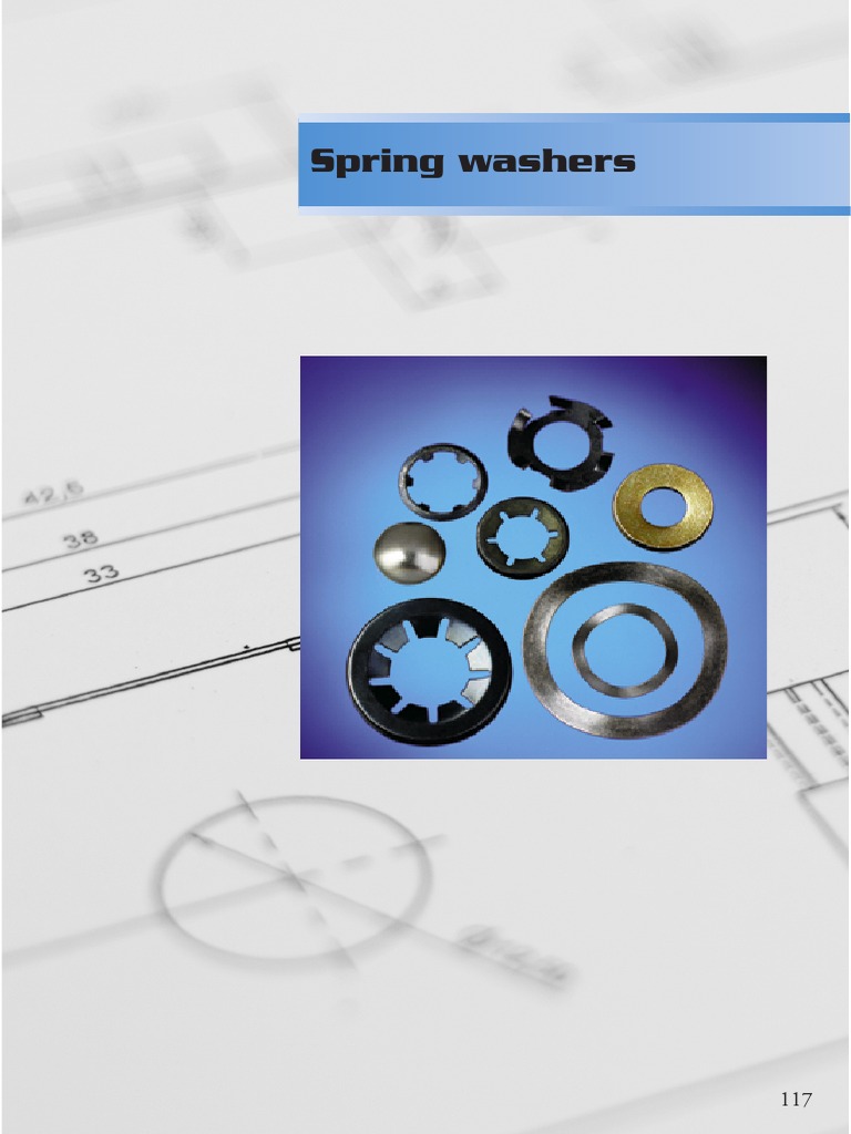 Spring Washers data | Washer (Hardware) | Manufactured Goods