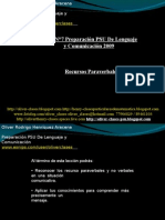 Presentación N°10 PSU de Lenguaje y Comunicación - Recursos Paraverbales y No Verbales