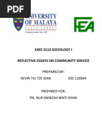 Download Reflective Essays on Community Service by Kevin Xn SN191499943 doc pdf
