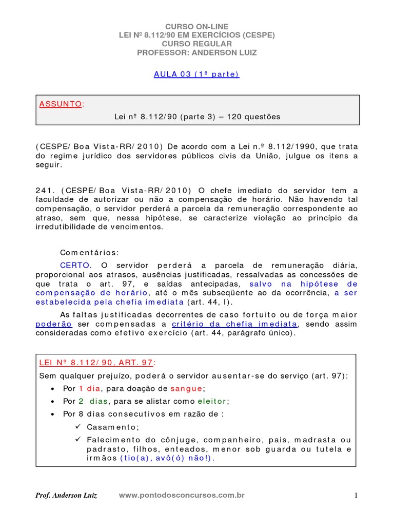 Ok Aula 03 - Parte 01 | PDF