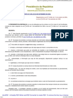 Decreto Nº 5.903 de 2006 - Regulamenta A Divulgaçao Dos Preços A Prazo