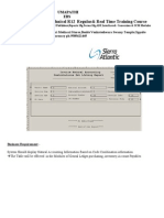 Natural Accounting Distribution Report