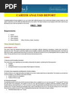 Career Analysis