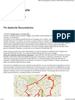 Pe Dealurile Bucurestiului - Arhiva de Geografie