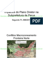 Impactos Do Plano Diretor Na Subprefeitura de Perus