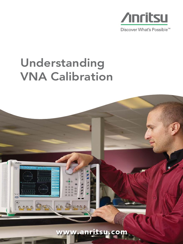 Anritsu VNA Understanding VNA Calibration PDF Calibration