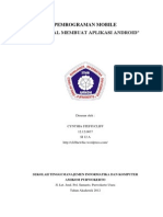 Download Pemrograman Mobile Pertemuan 1-7 by Cynthia Steffi Cliff SN191560613 doc pdf