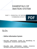 Fundamentals of Information System