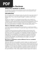 Download Literature Reviews by pjvegi SN19156078 doc pdf