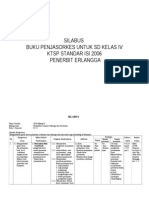 Silabus Penjas Kls 4 SMT 1