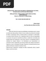 Circularidade das ideias e apropriação cultural - Gizlene e Ana Barcelosl