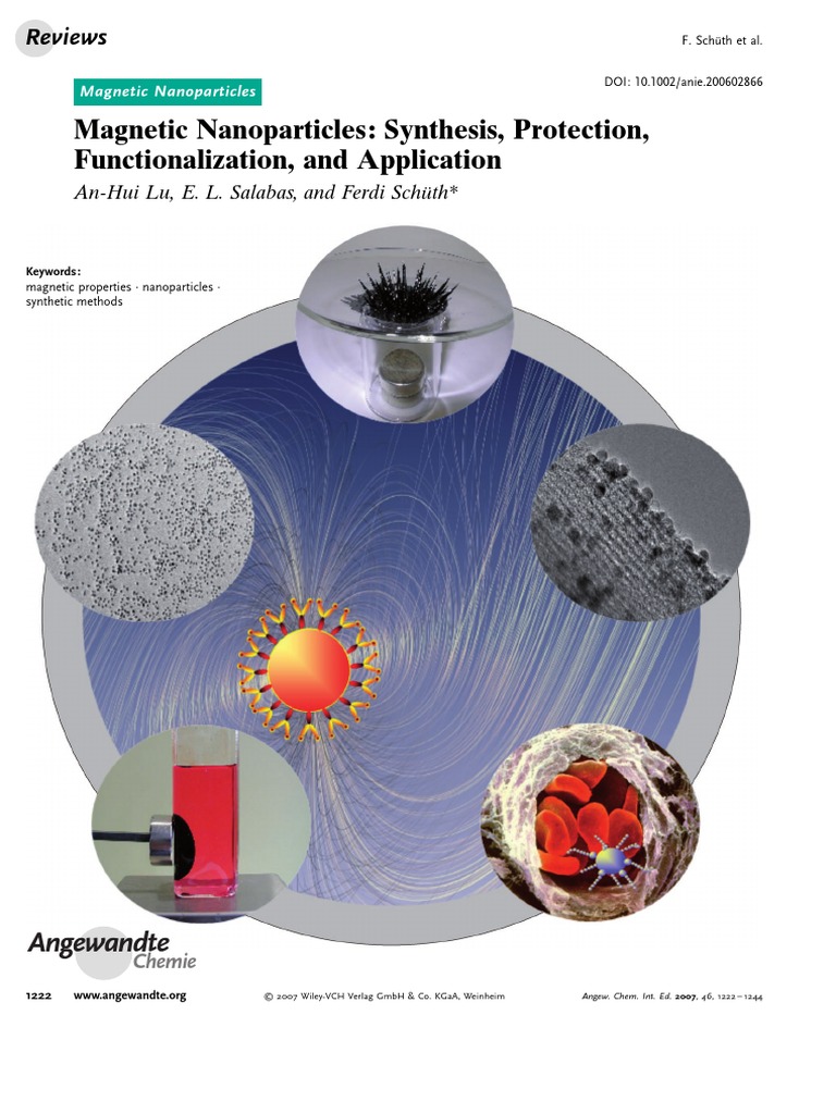 4 Nanoparticles Synthesis, Protection, Functionalization