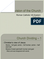 division of the church