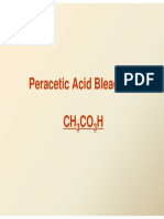 Peracetic Acid Bleaching
